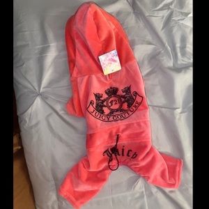 Juicy couture dog jumpsuit